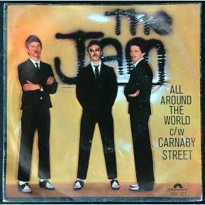 JAM All Around The World c/w Carnaby Street (Polydor – 2058 903) Holland 1977 PS 45 (Mod)